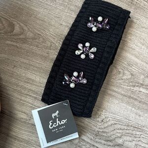 Echo Black Headband NEW